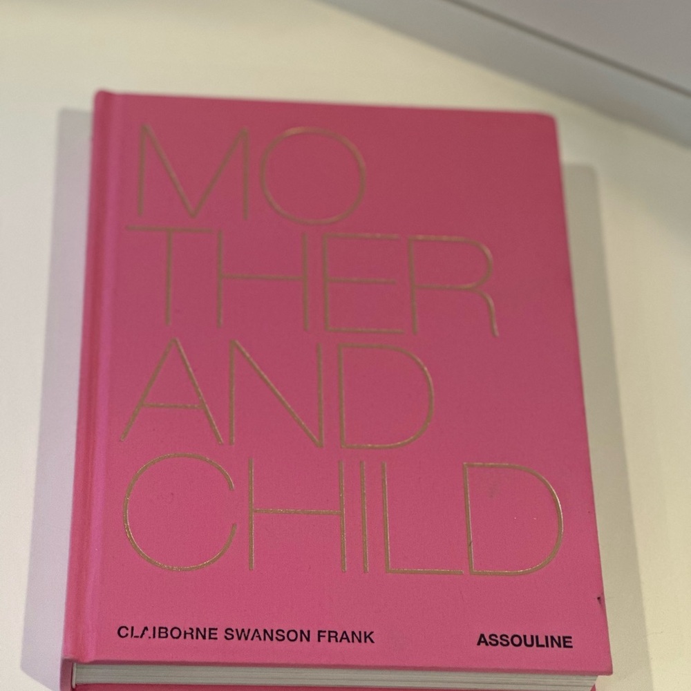 Assouline Pink 'Mother and Child' Book